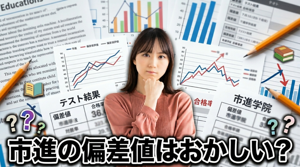 市進の偏差値はおかしい