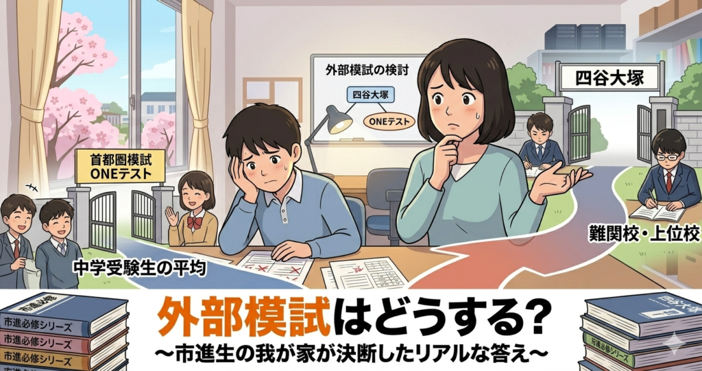 外部模試はどうする？