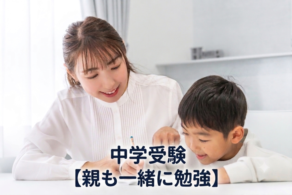 中学受験親も一緒に勉強