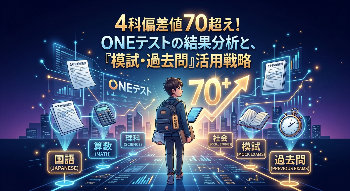 ONEテスト結果と模試の活用法